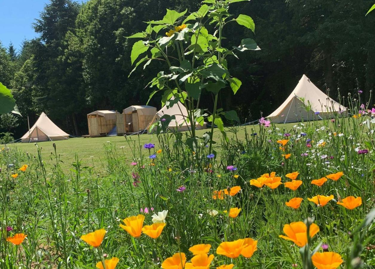 Hotel Au Pre Fleuri Eco Glamping à Le Lindois Extérieur photo