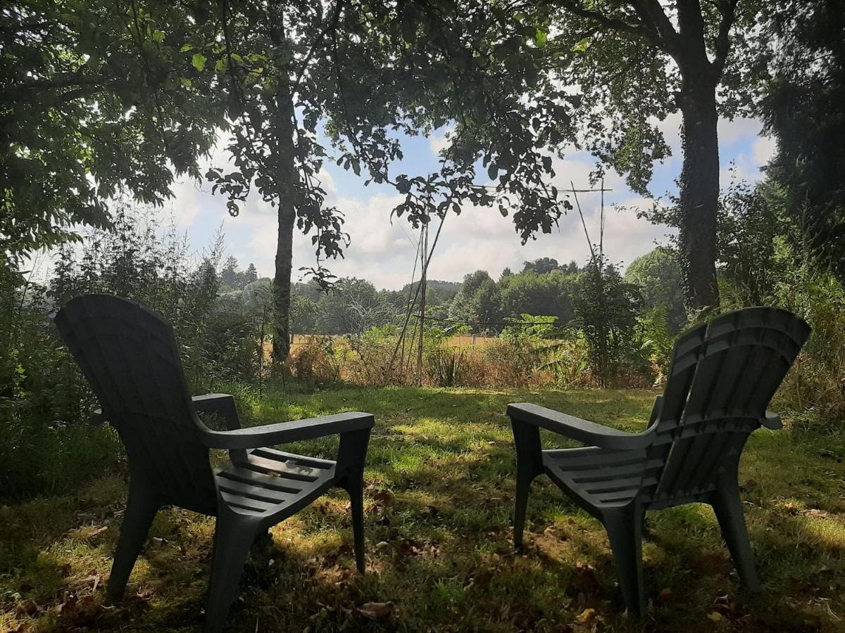 Hotel Au Pre Fleuri Eco Glamping à Le Lindois Extérieur photo